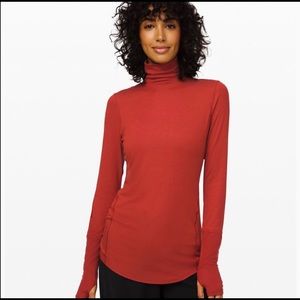 NWT lululemon Full Day Ahead Turtleneck XS